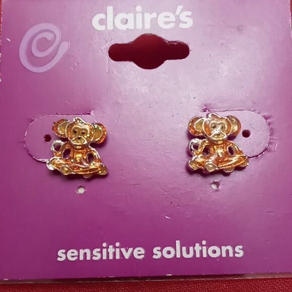 Monkey earrings - Picture 1 of 3